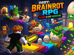 게임 Obby: Brainrot RPG Slasher & Loot Adventure