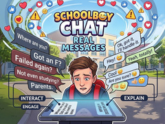 게임 Schoolboy Chat: Real Messages