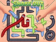 게임 Snake Out