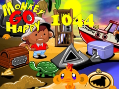 게임 Monkey Go Happy Stage 1044