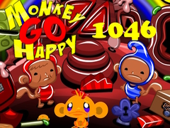 게임 Monkey Go Happy Stage 1046