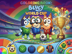 게임 Coloring Book: Bluey World Cup