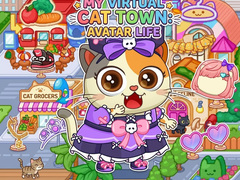 게임 My Virtual Cat Town: Avatar Life 
