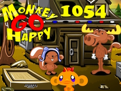 게임 Monkey Go Happy Stage 1054