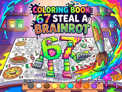 게임 Coloring Book: 67 Steal A Brainrot