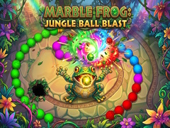 게임 Marble Frog: Jungle Ball Blast