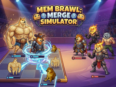 게임 Mem Brawl: Merge Simulator
