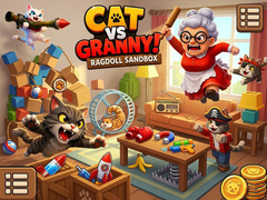 게임 Cat Vs Granny! Ragdoll Sandbox