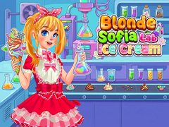 게임 Blonde Sofia: Lab Ice Cream