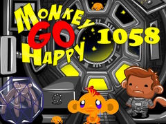 게임 Monkey Go Happy Stage 1058