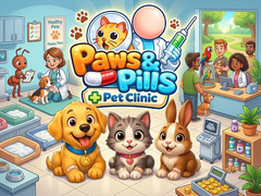 게임 Paws & Pills: Pet Clinic