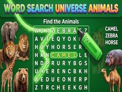 게임 Word Search Universe Animals