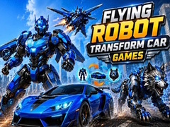 게임 Flying Robot Transform Car Games