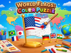 게임 World Flags: Color Puzzle