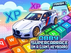 게임 Obby: Supercar Race on a Giant Keyboard