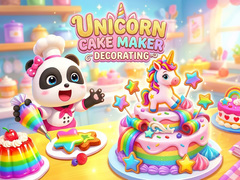 게임 Unicorn Cake Maker Decorating 