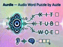 게임 Aurdle — Audio Word Puzzle by Auzle