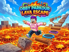 게임 Obby Parkour: Lava Escape