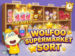 게임 Wolfoo Supermarket Sort