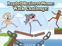 게임 Ragdoll Brainrot Meme: Walk Challenge!