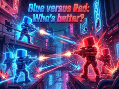 게임 Blue versus Red: Who's better?