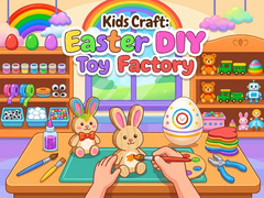 게임 Kids Craft: Easter DIY Toy Factory 