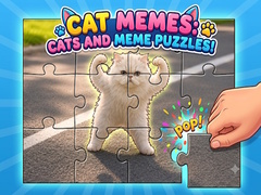 게임 Cat Memes: Cats and Meme Puzzles!