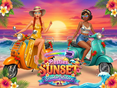 게임 Besties Sunset Scooter Rider