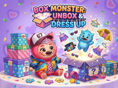 게임 Box Monster: Unbox & Dress Up