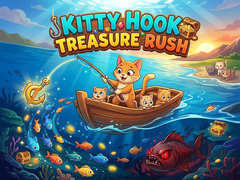 게임 Kitty Hook Treasure Rush