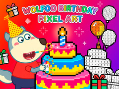 게임 Wolfoo Birthday Pixel Art