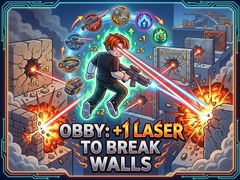 게임 Obby: +1 Laser to Break Walls