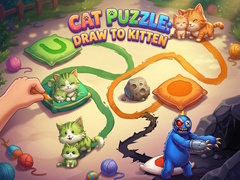 게임 Cat Puzzle: Draw To Kitten