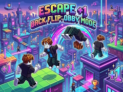 게임 Escape +1 Back Flip: Obby Mode