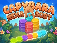 게임 Capybara Hexa Sort