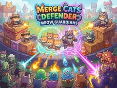 게임 Merge Cats Defender: Meow Guardians