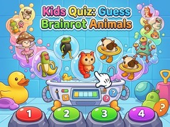 게임 Kids Quiz: Guess Brainrot Animals 