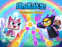 게임 Unikitty Rainbow Swap