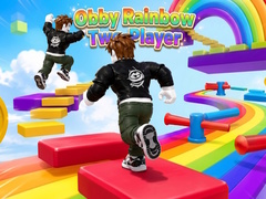 게임 Obby Rainbow Parkour Two Player