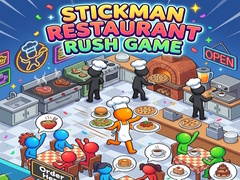 게임 Stickman Restaurant Rush Game