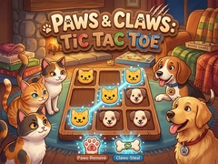 게임 Paws & Claws Tic Tac Toe