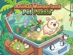 게임 Animal Wonderland Pet Puzzle