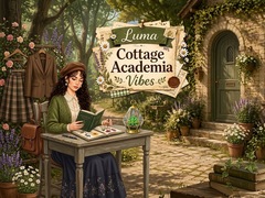 게임 Luma Cottage Academia Vibes
