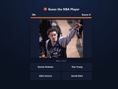 게임 Guess The NBA Player