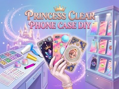 게임 Princess Clear Phone Case DIY