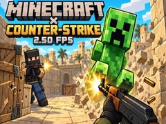 게임 Minecraft Counter Strike: 2.5D FPS
