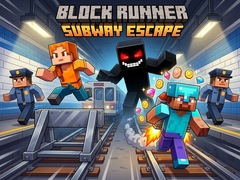 게임 Block Runner: Subway Escape