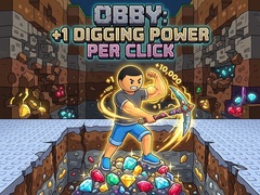 게임 Obby: +1 Digging Power per Click
