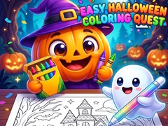 게임 Easy Halloween Coloring Quest
