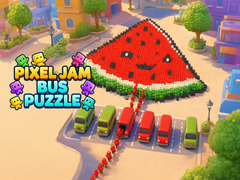 게임 Pixel Jam Bus Puzzle: Color Sort